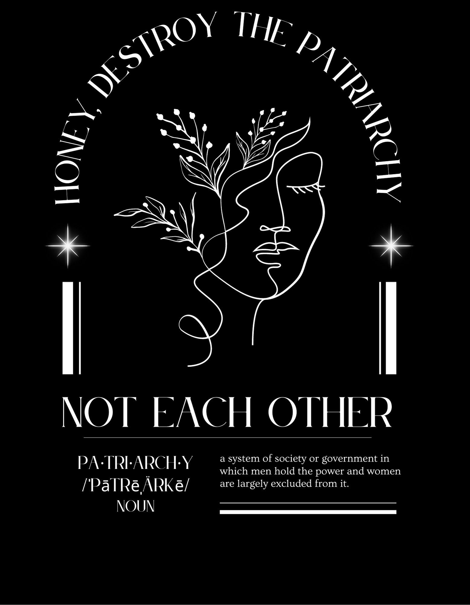 Destroy the Patriarchy, NOT each otherEternal Distinction2501509_8923Black HeatherSSDestroy the Patriarchy, NOT each other